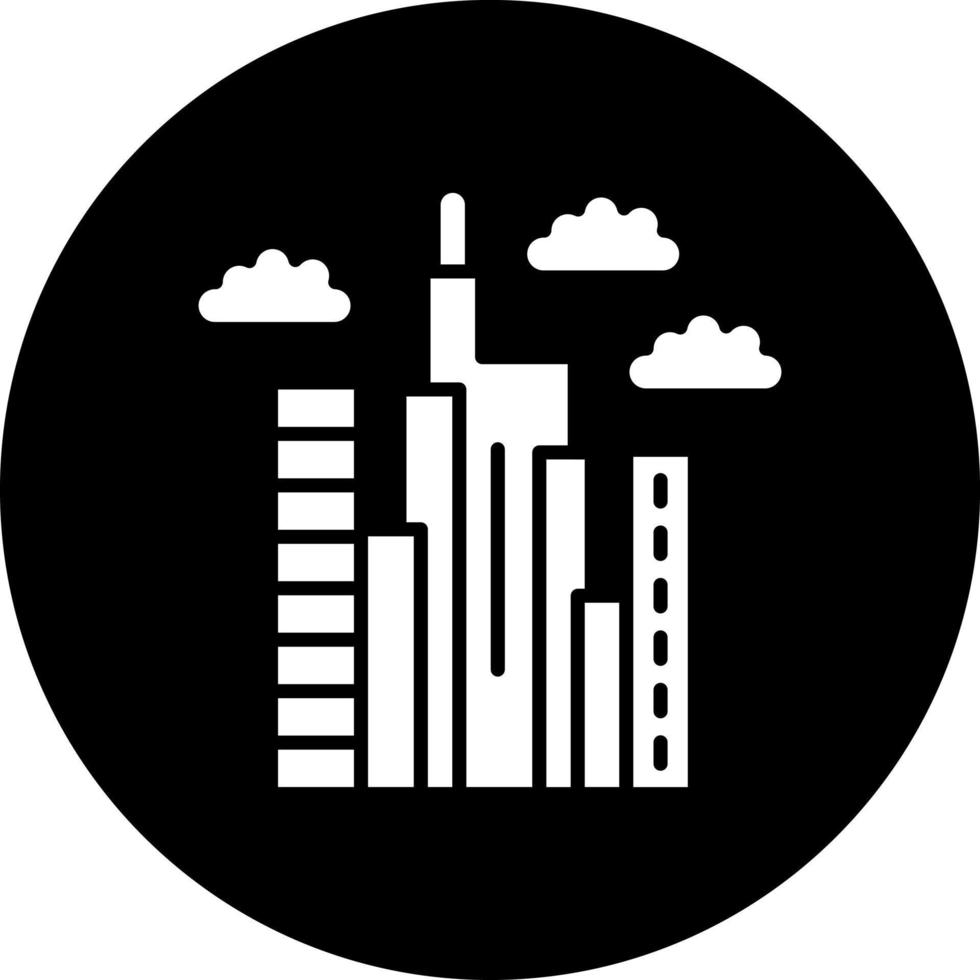 Burj Khalifa Vector Icon Style
