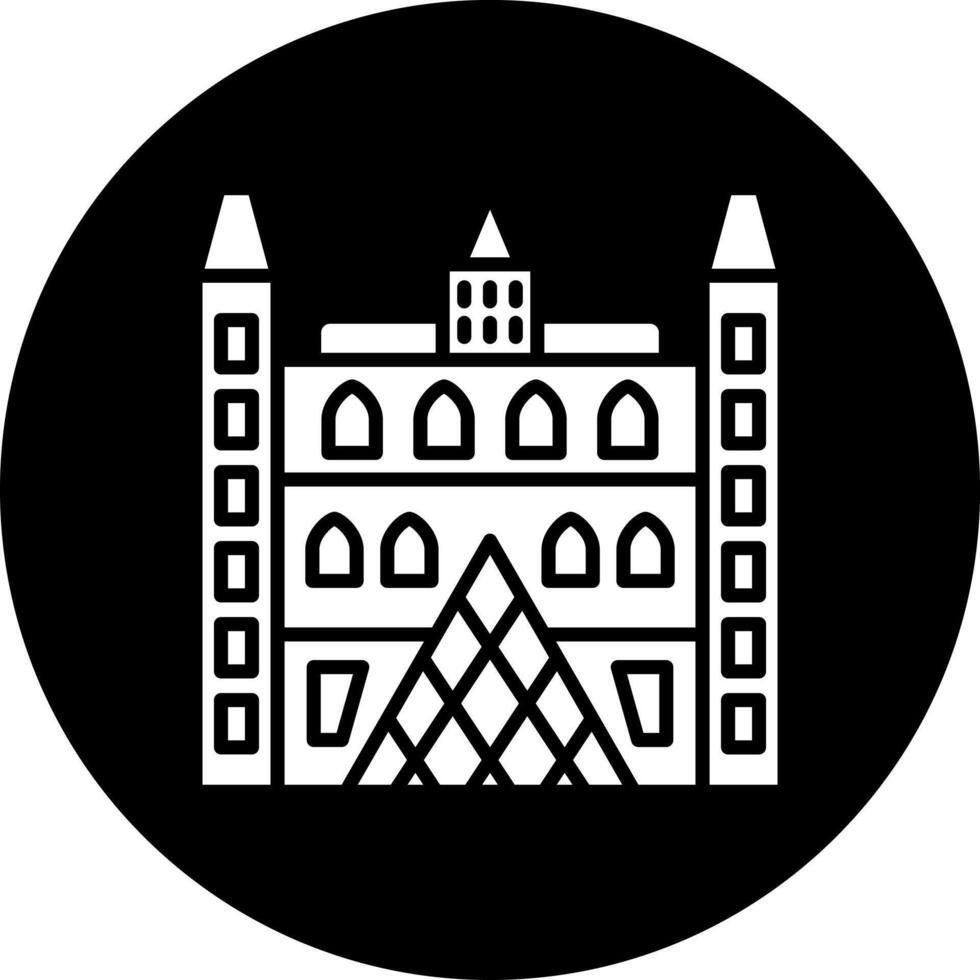 Louvre Vector Icon Style