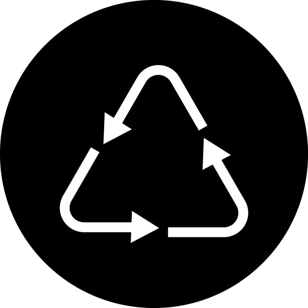 Recycling Vector Icon Style