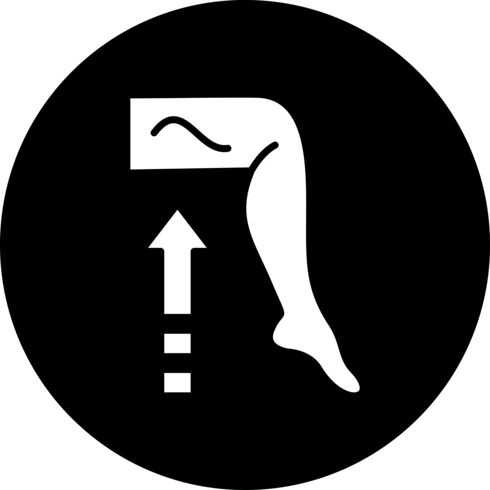Leg Muscle Vector Icon Style