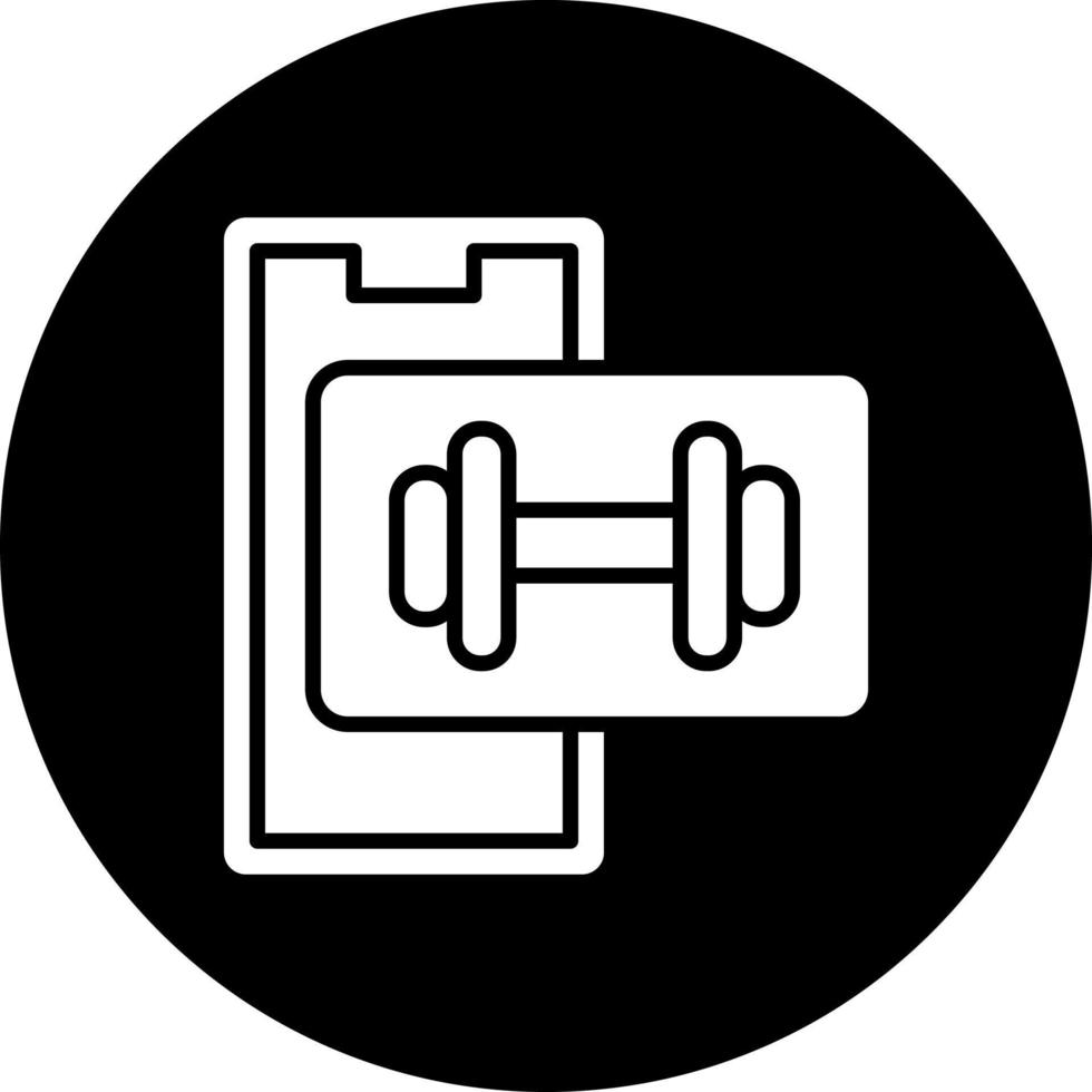 Dumbbells Vector Icon Style