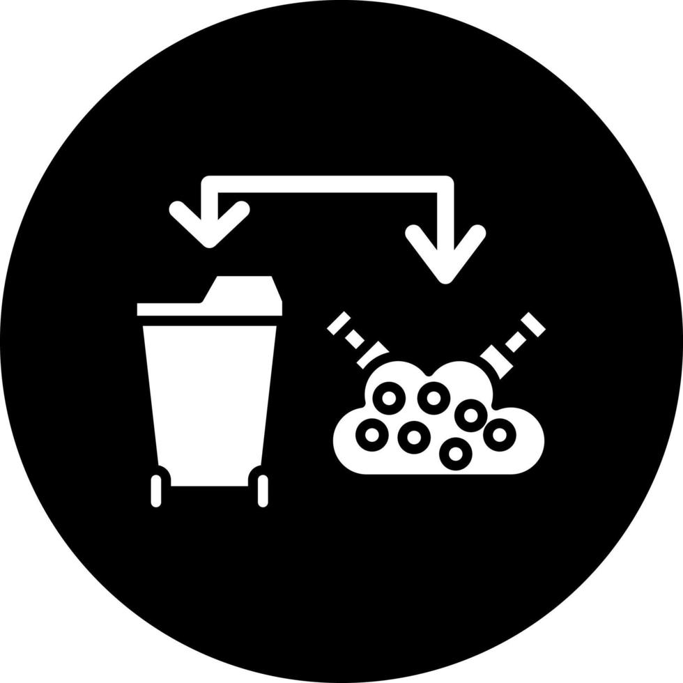 Waste Hierarchy Vector Icon Style