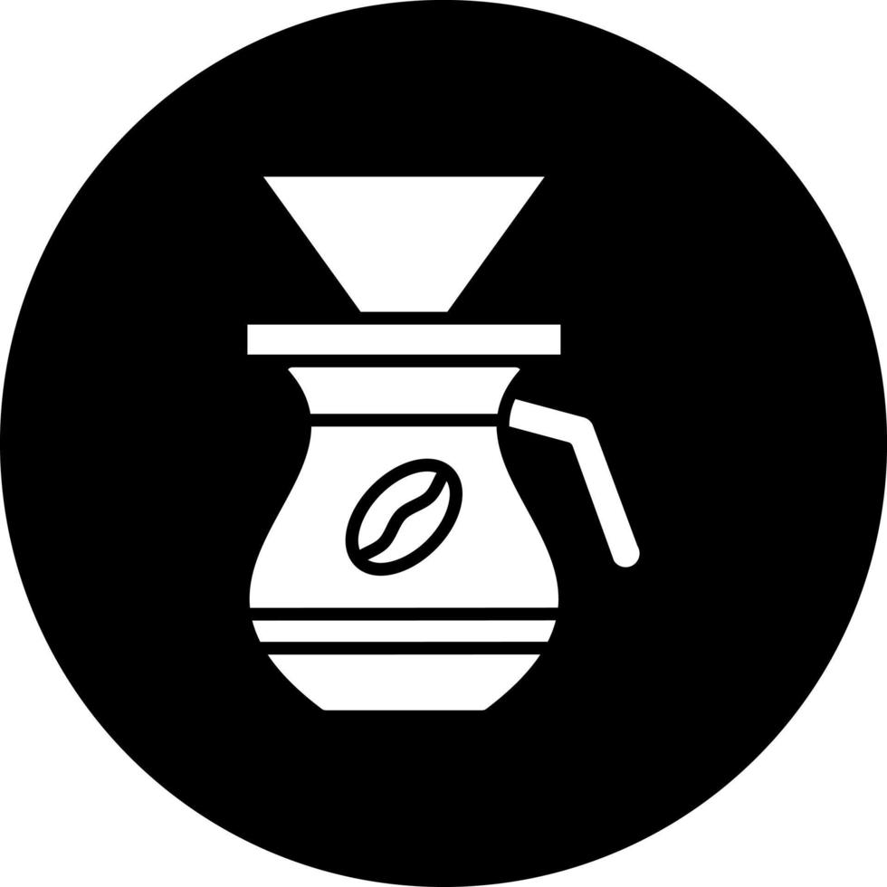 Coffee Filter Vector Icon Style