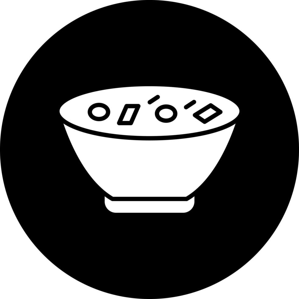 Clam Chowder Vector Icon Style