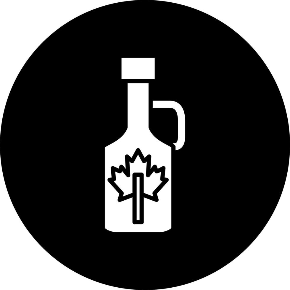 Maple Syrup Vector Icon Style