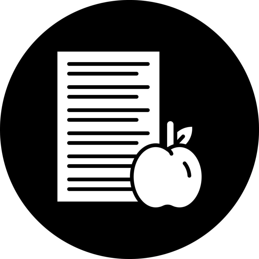 Diet Vector Icon Style