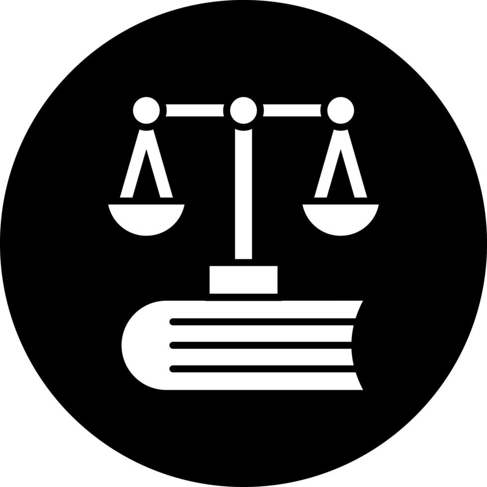 Common Law Vector Icon Style