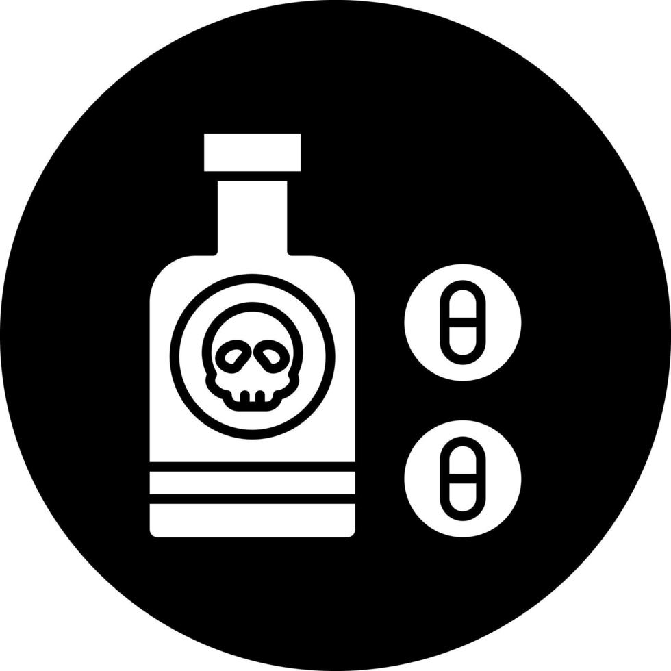 Drug Use Vector Icon Style