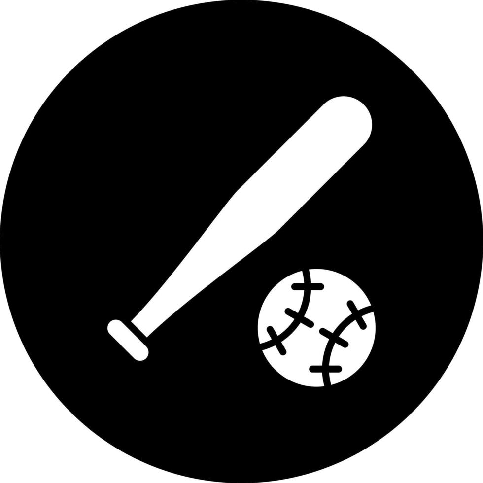 Baseball Vector Icon Style