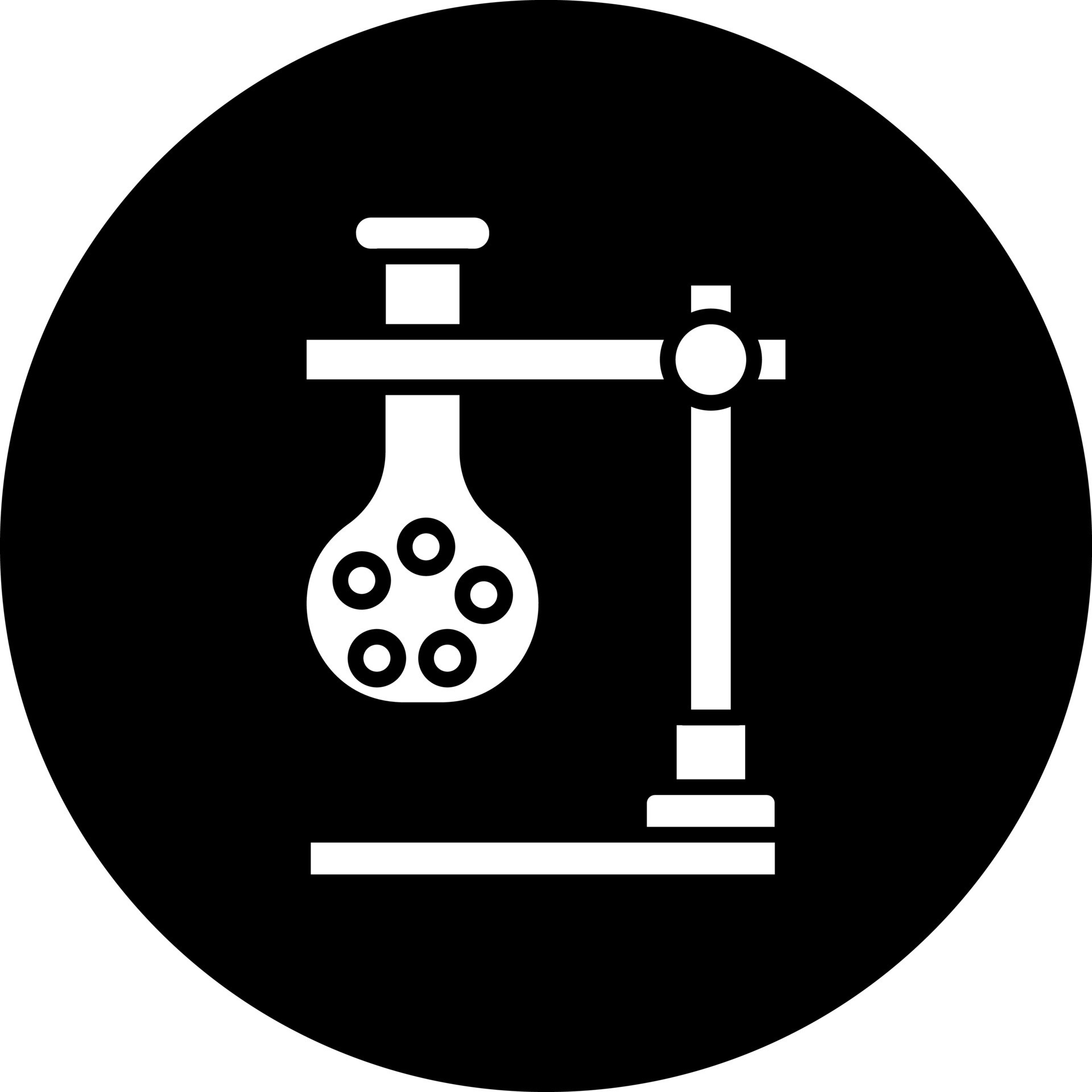 Retort Stand Vector Icon Style 22623777 Vector Art at Vecteezy