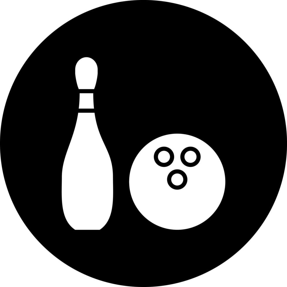 Bowling Vector Icon Style