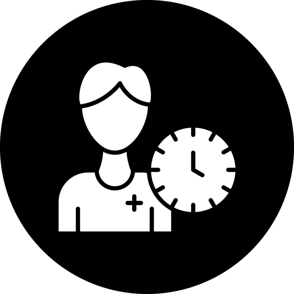 Patients Waiting Vector Icon Style