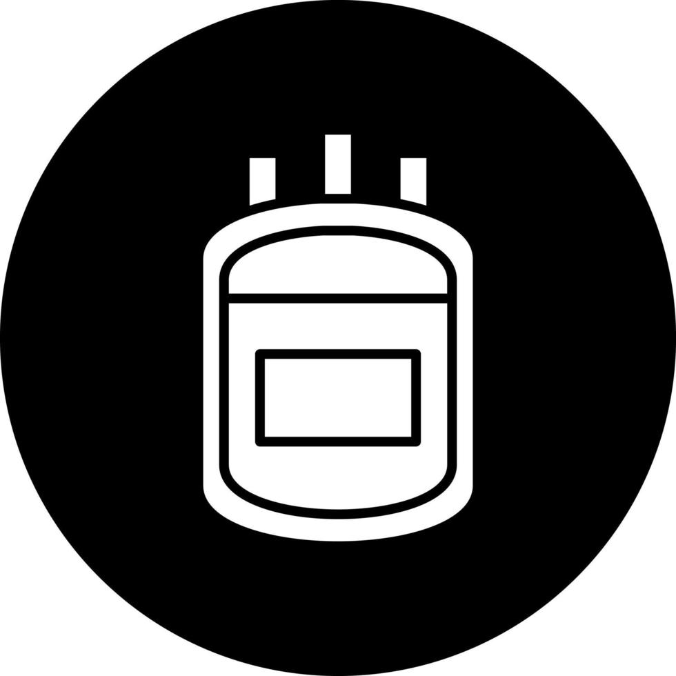 Blood Bag Vector Icon Style