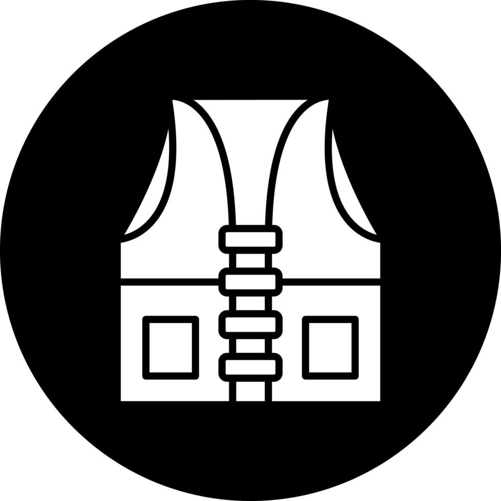 Life Vest Vector Icon Style