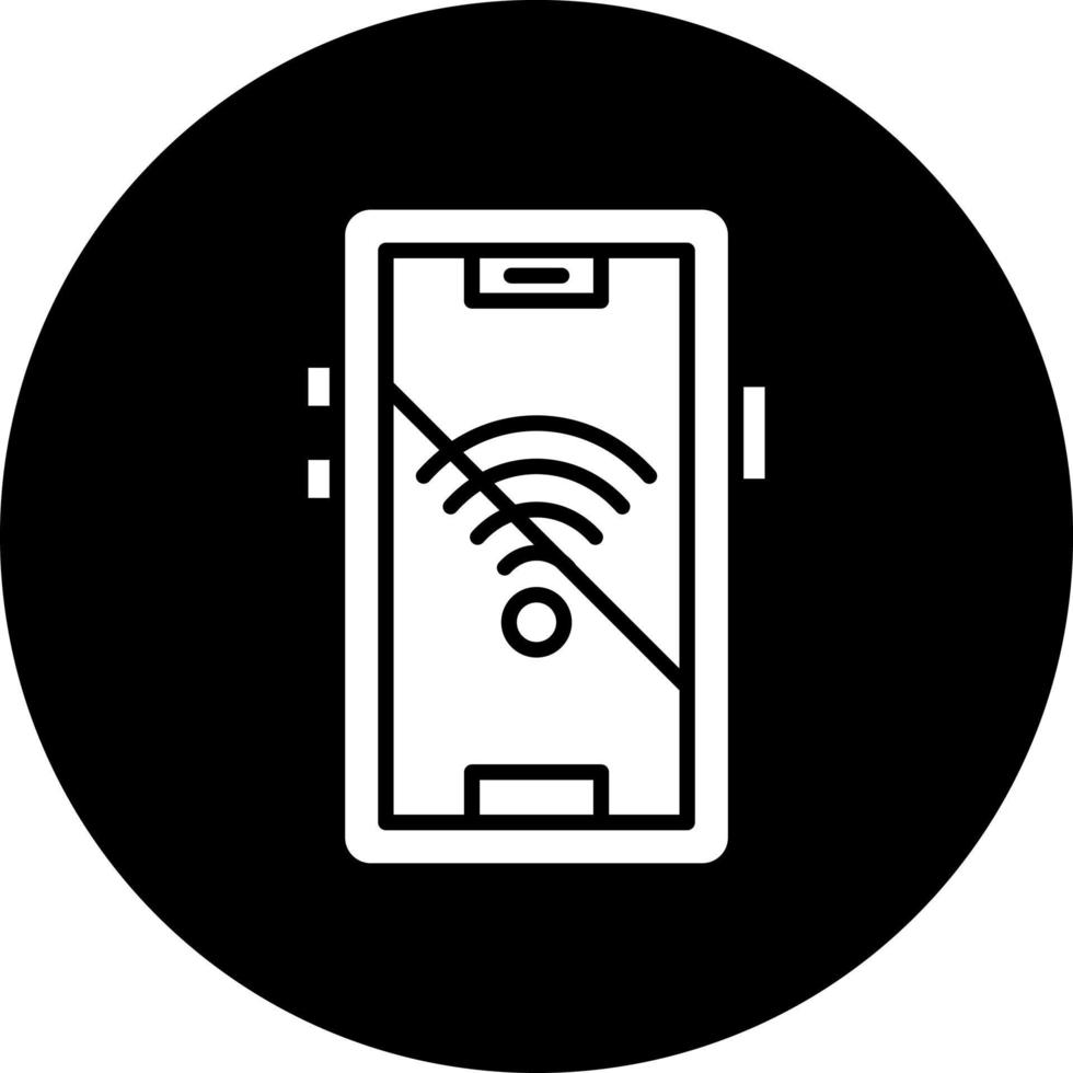 Signal Wifi Off Vector Icon Style