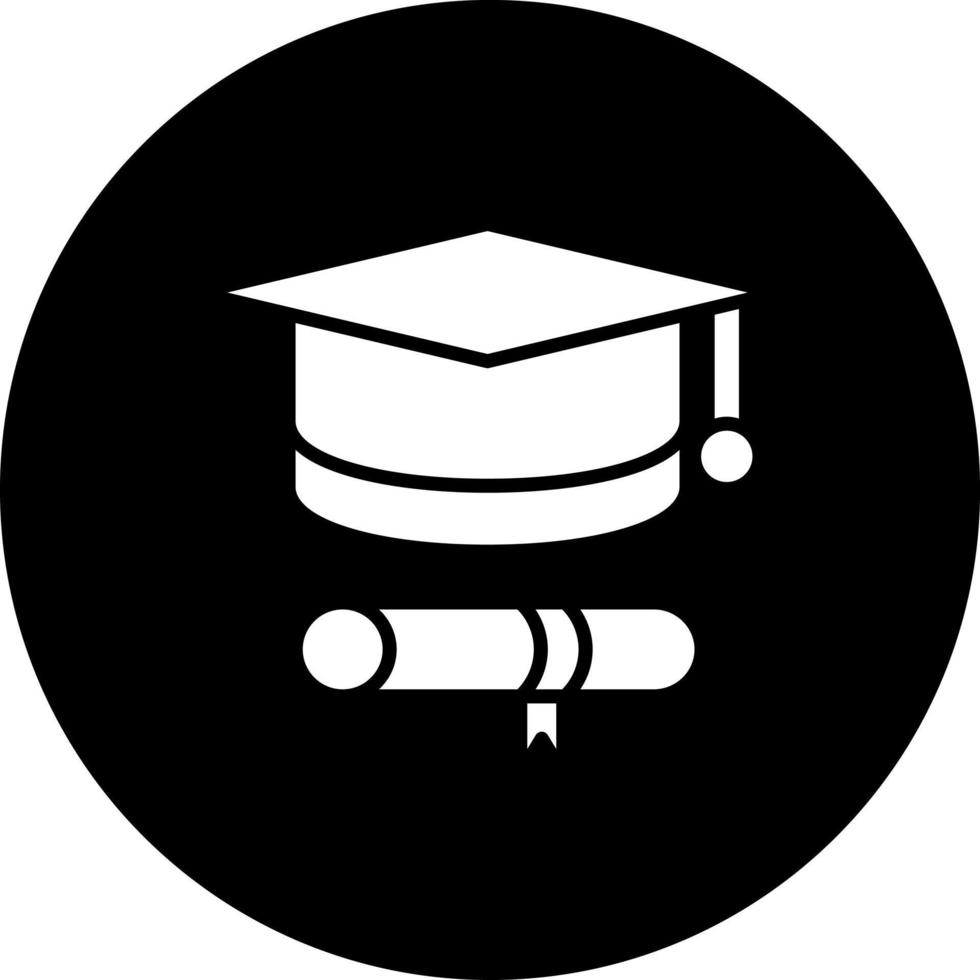 graduado vector icono estilo