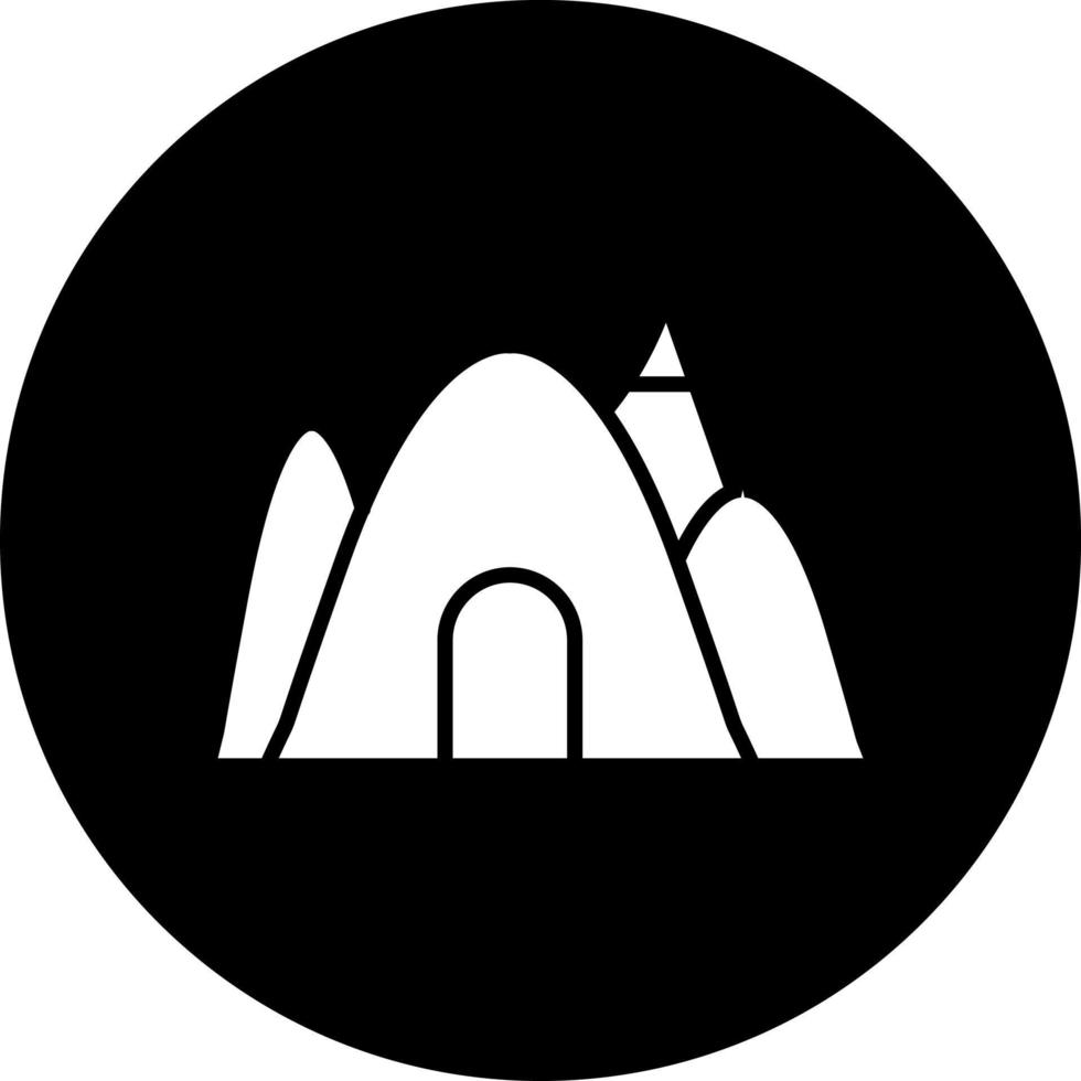 Cave Vector Icon Style