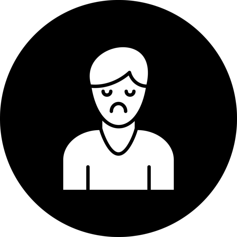 Hopelessness Vector Icon Style
