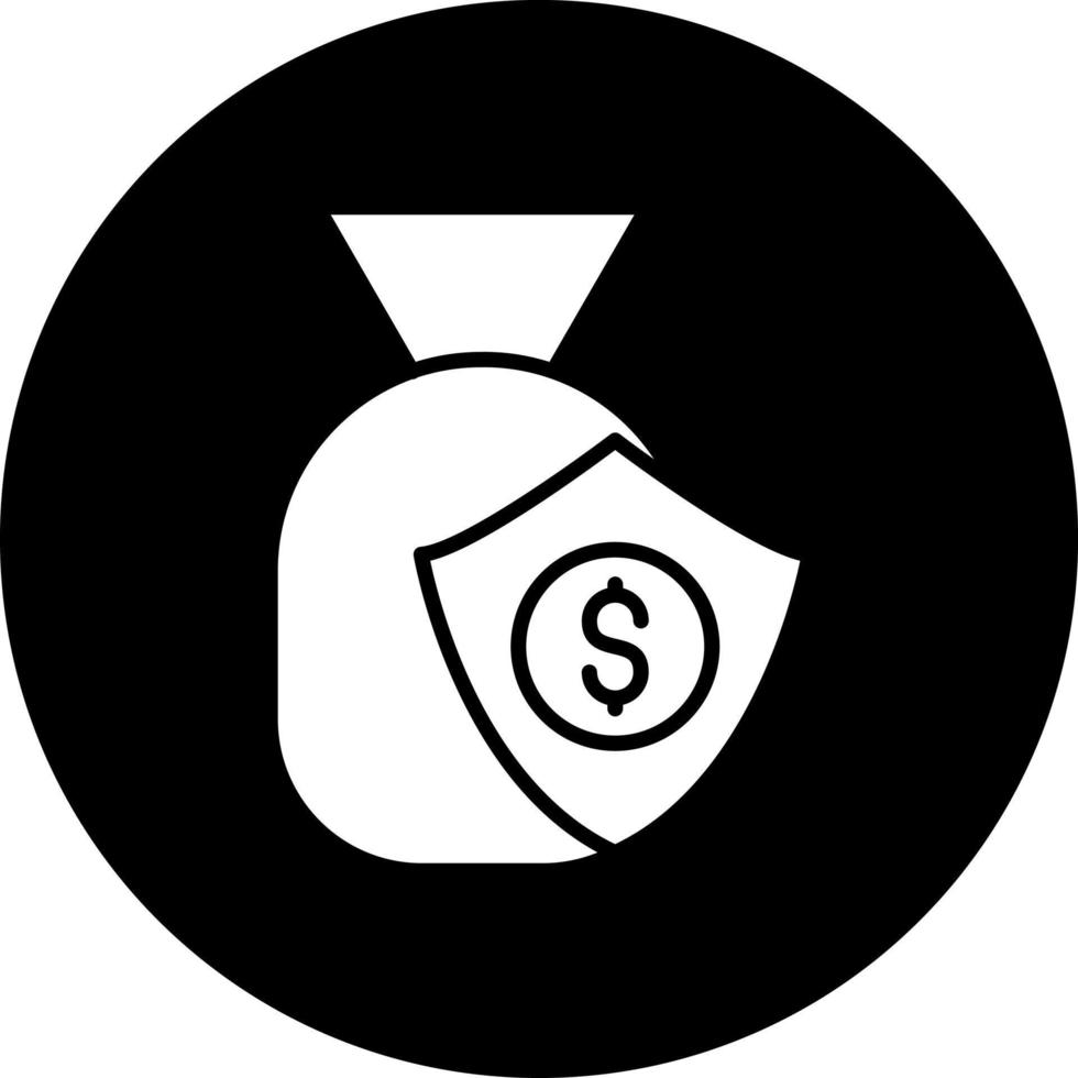 Funds Protection Vector Icon Style