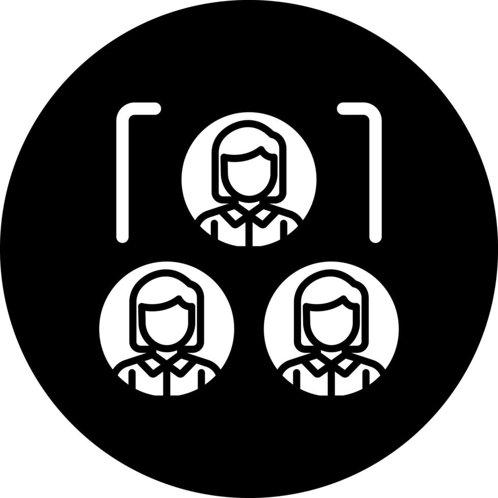 Delegation Of Work Vector Icon Style