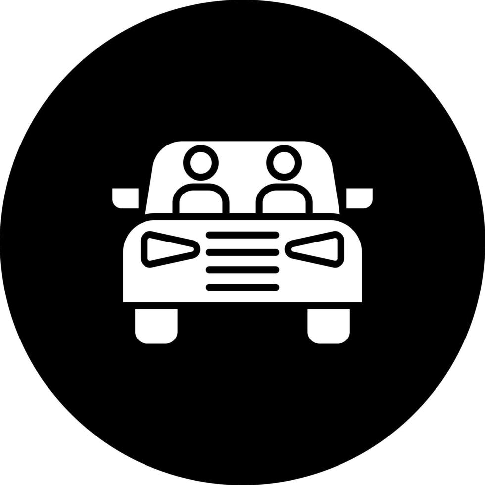 Carpool Vector Icon Style