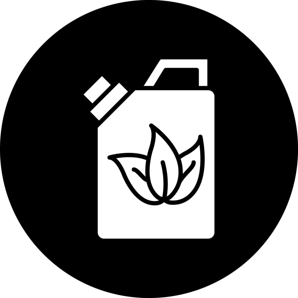 Eco Fuel Vector Icon Style