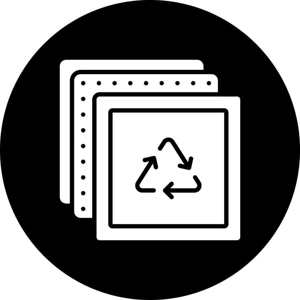 Fabric Recycle Vector Icon Style