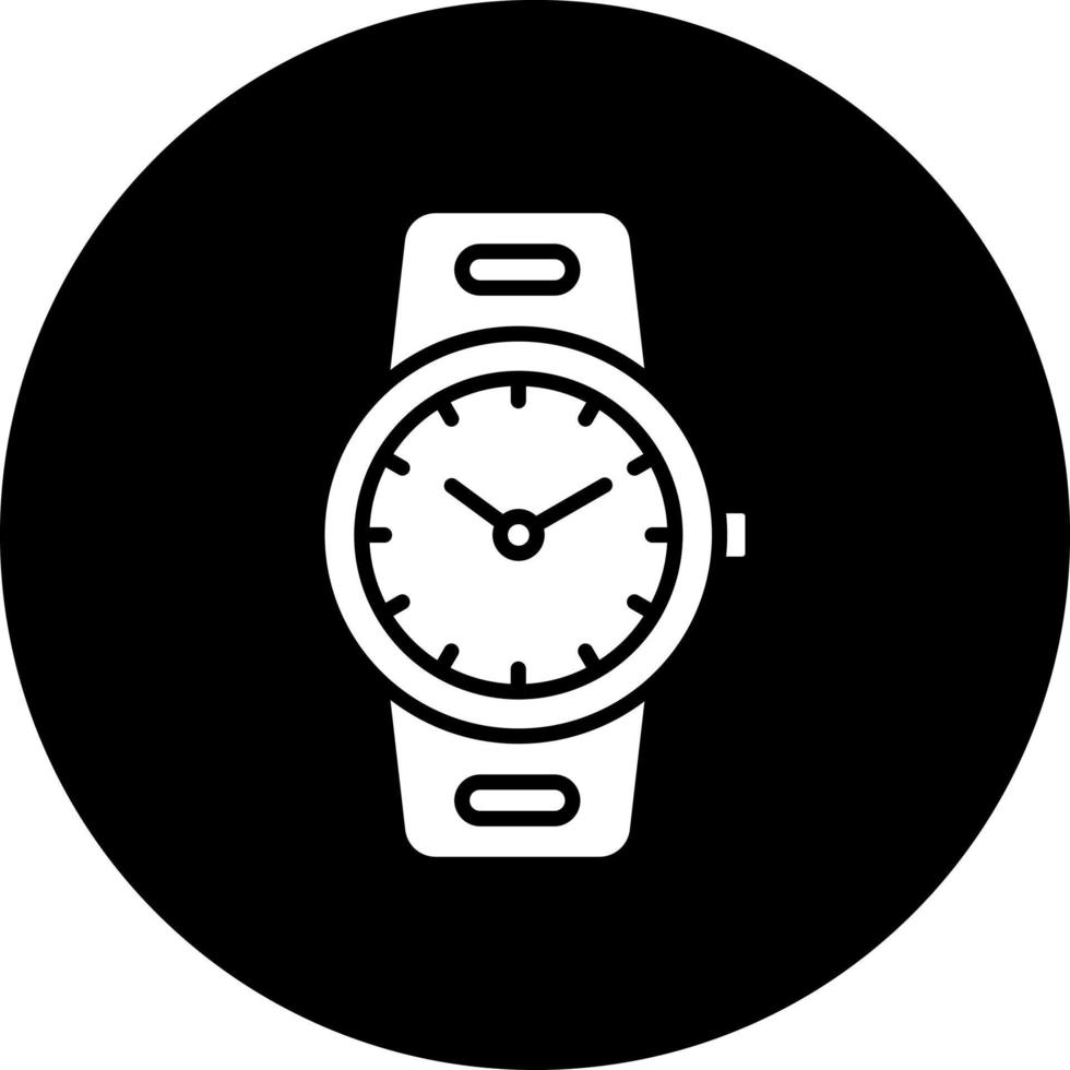 reloj de pulsera vector icono estilo