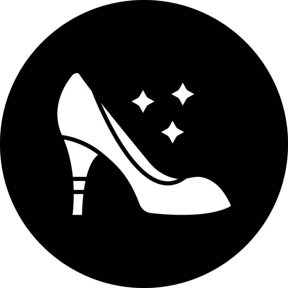 High Heel Vector Icon Style