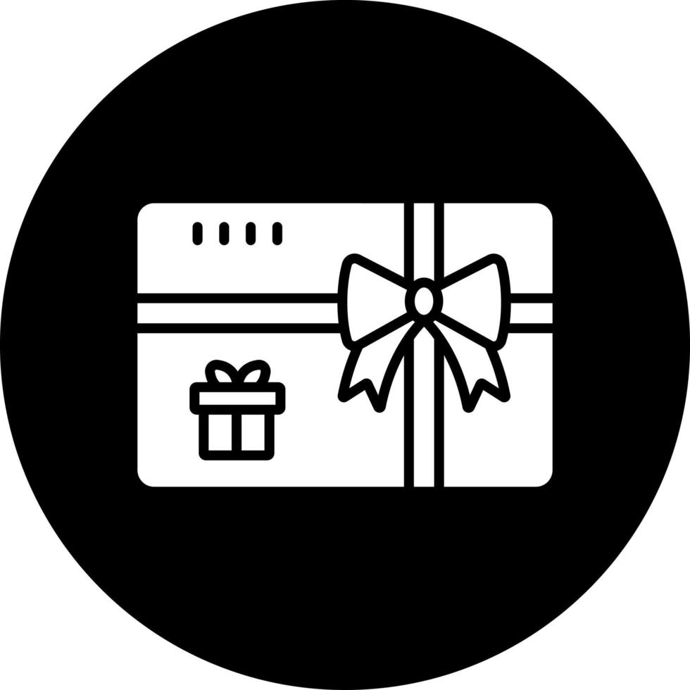 Gift Card Vector Icon Style