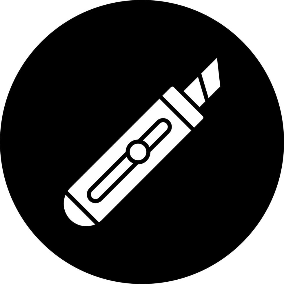 Box Cutter Vector Icon Style