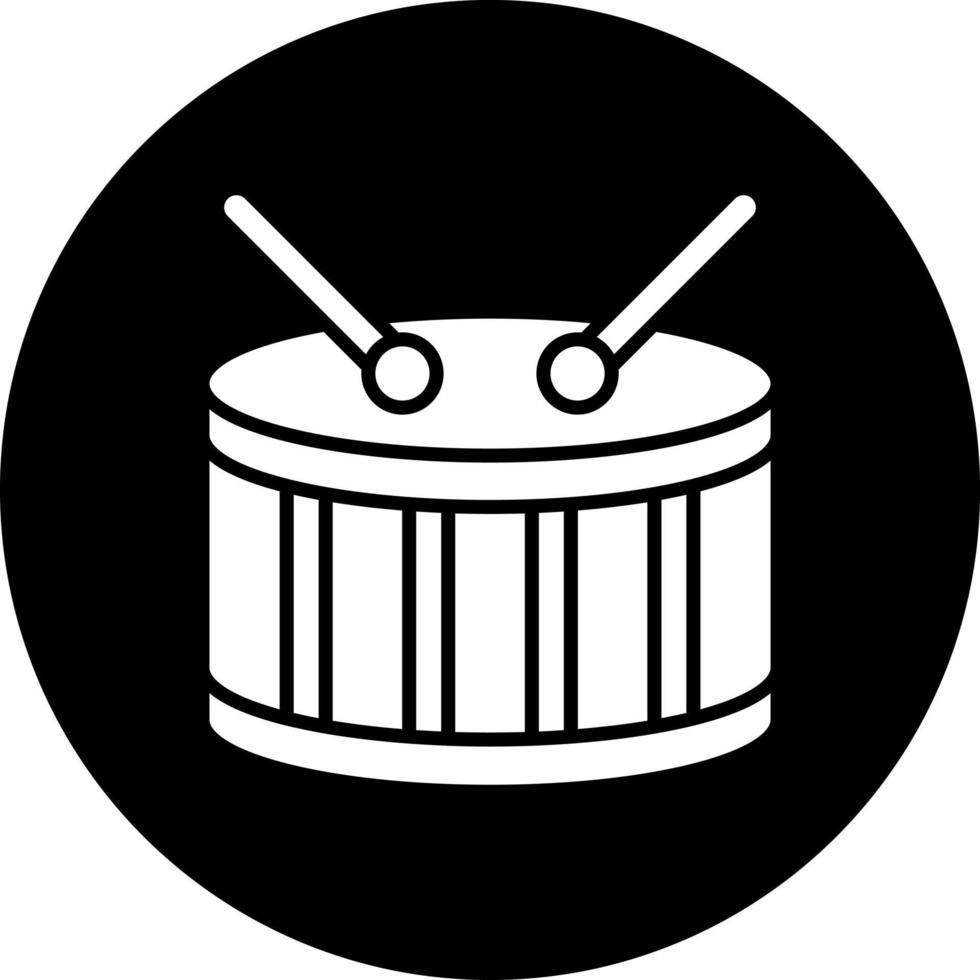 Drum Vector Icon Style