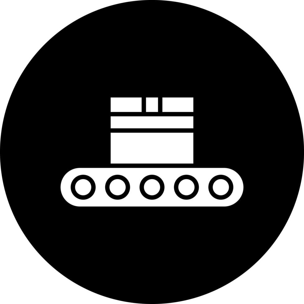 Conveyor Vector Icon Style