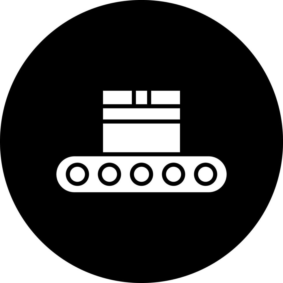 Conveyor Vector Icon Style