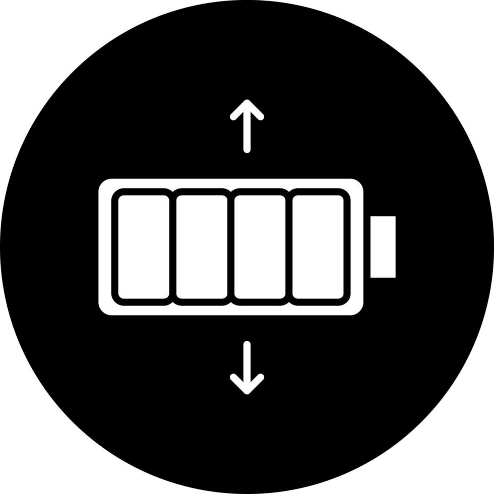 Big Battery Vector Icon Style