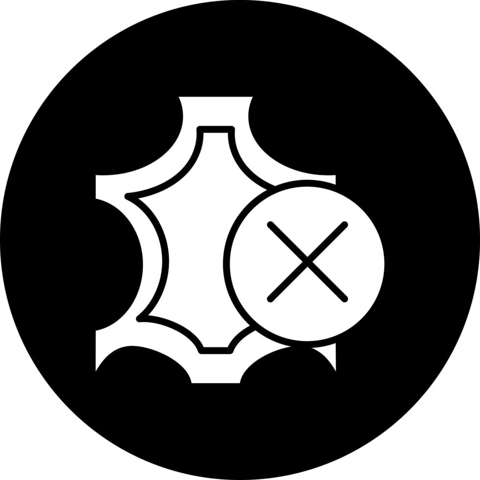 No Leather Vector Icon Style
