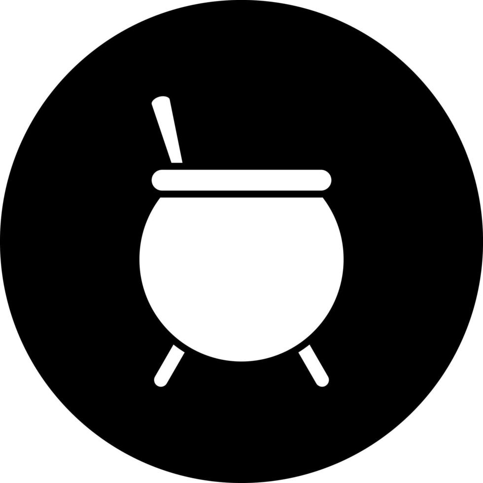 Cauldron Vector Icon Style