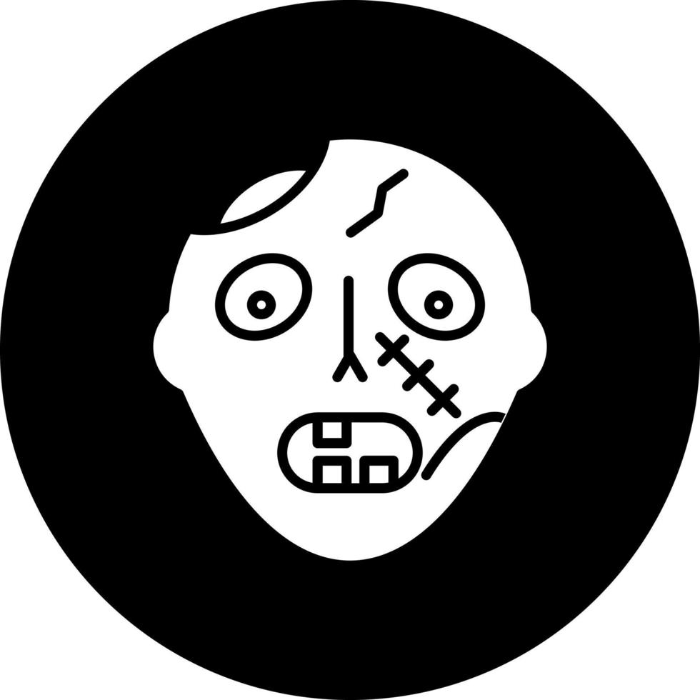 zombi vector icono estilo