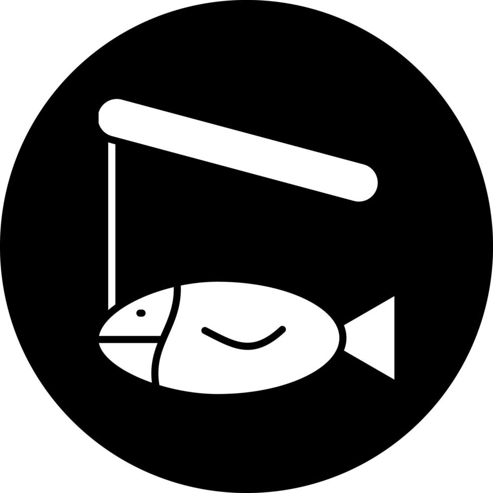 pescar vector icono estilo