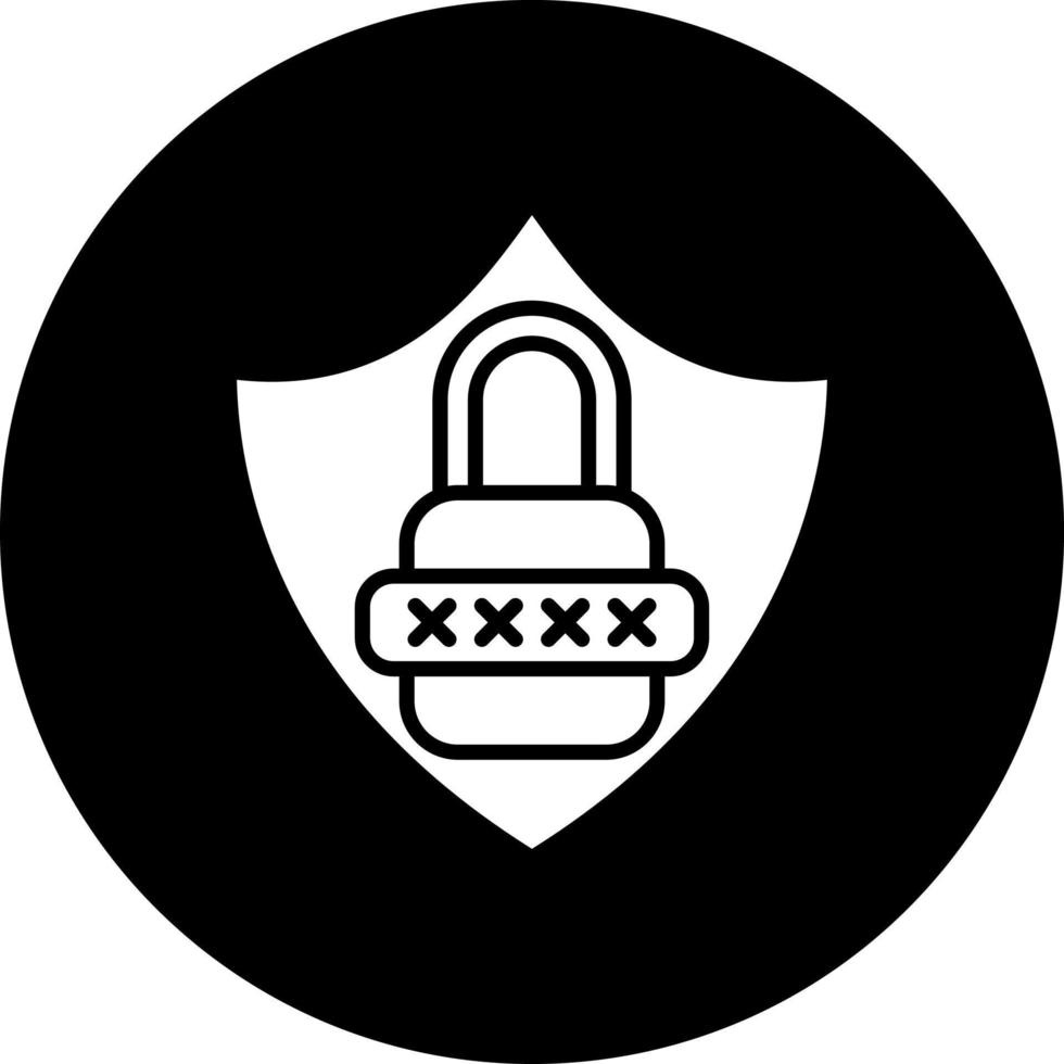 Secure Pasword Vector Icon Style