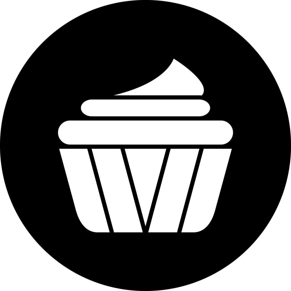 Cupcake Vector Icon Style
