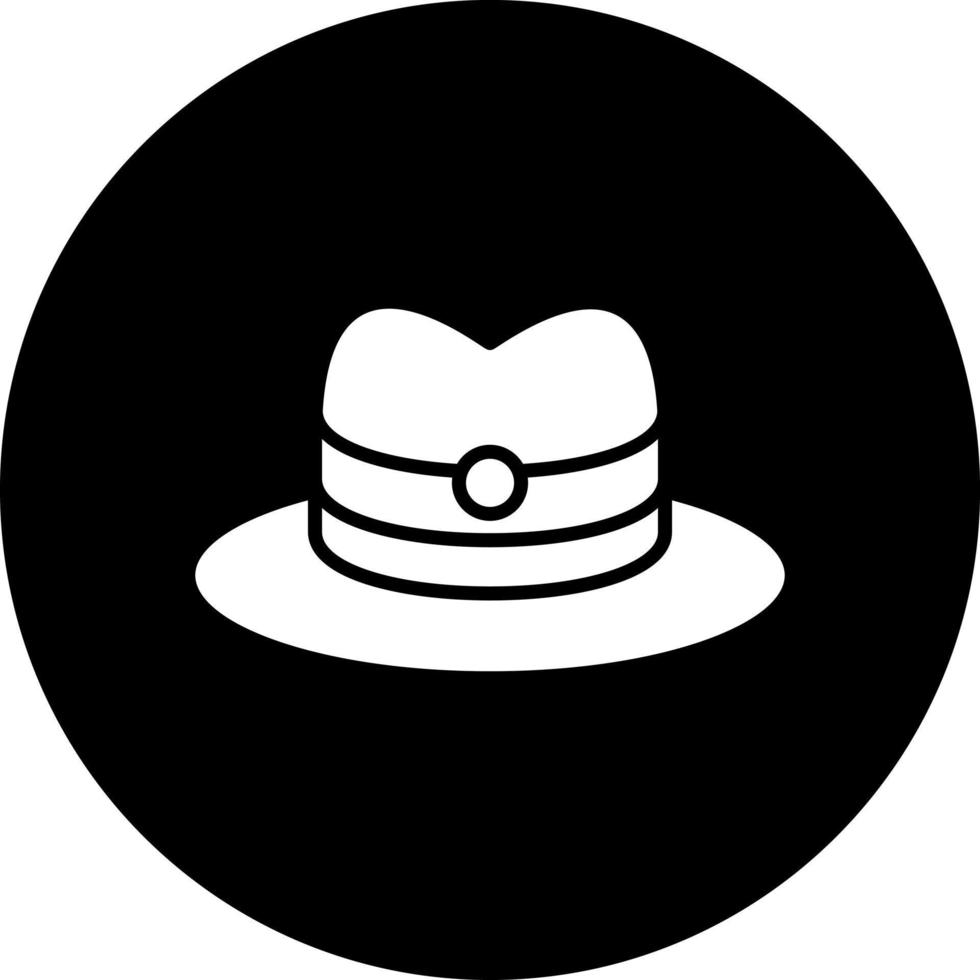 Men Hat Vector Icon Style