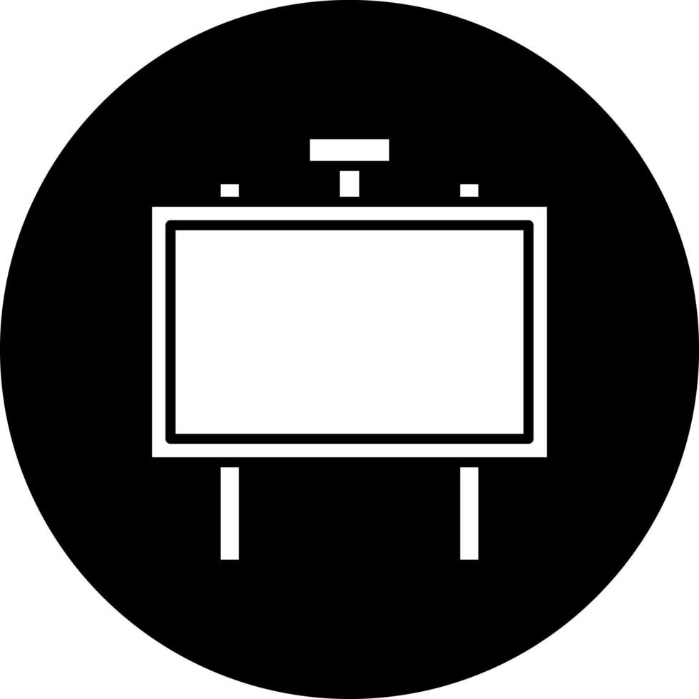 Signboard Vector Icon Style