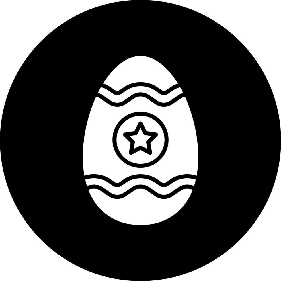 Easter Egg Vector Icon Style