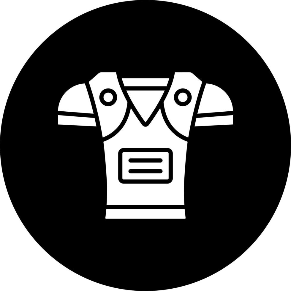 Chest Armor Vector Icon Style