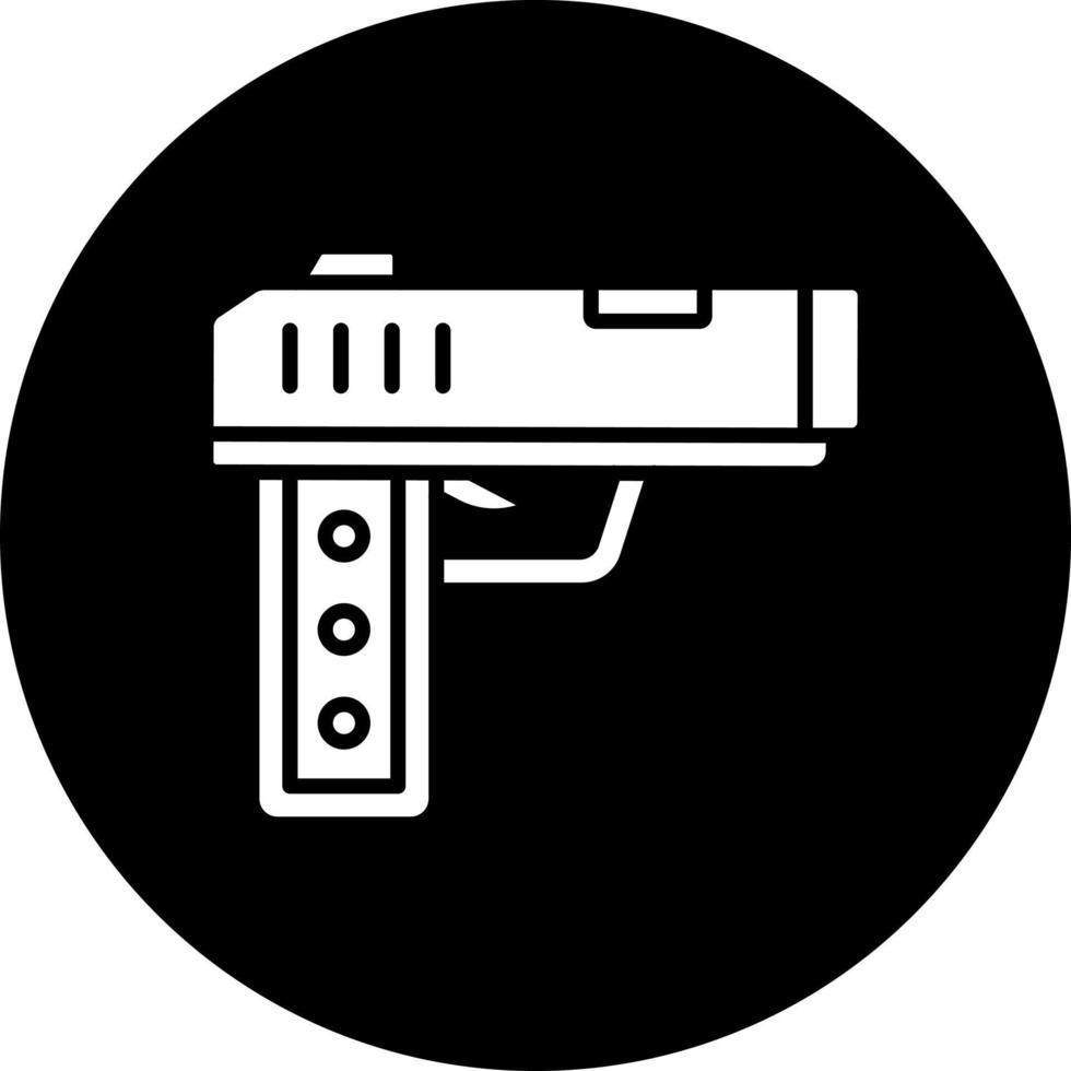 Revolver Vector Icon Style