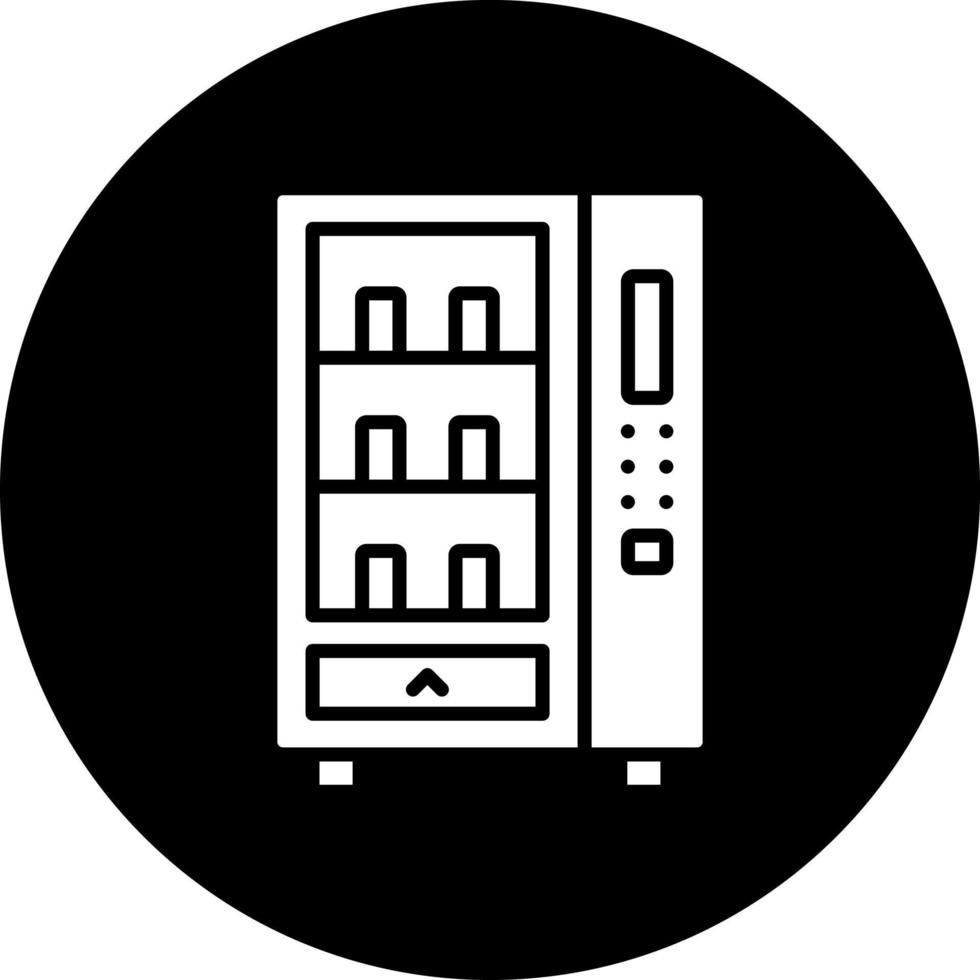 Vending Machine Vector Icon Style