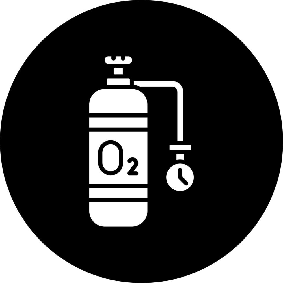 Oxygen Tank Vector Icon Style