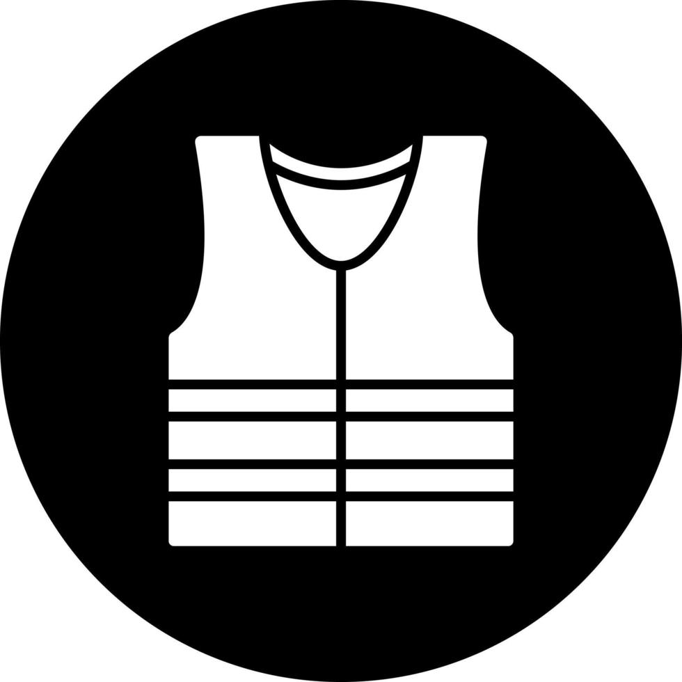 Life Jacket Vector Icon Style