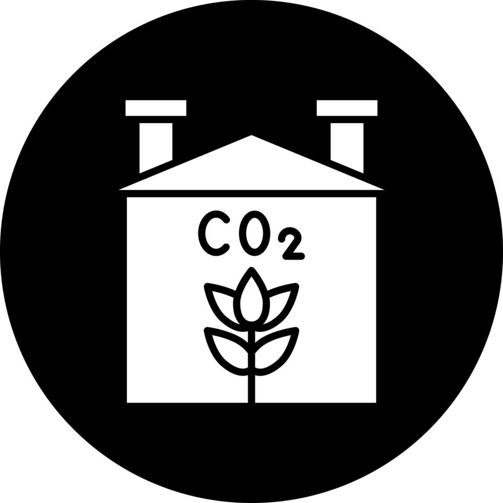 Greenhouse Gases Vector Icon Style